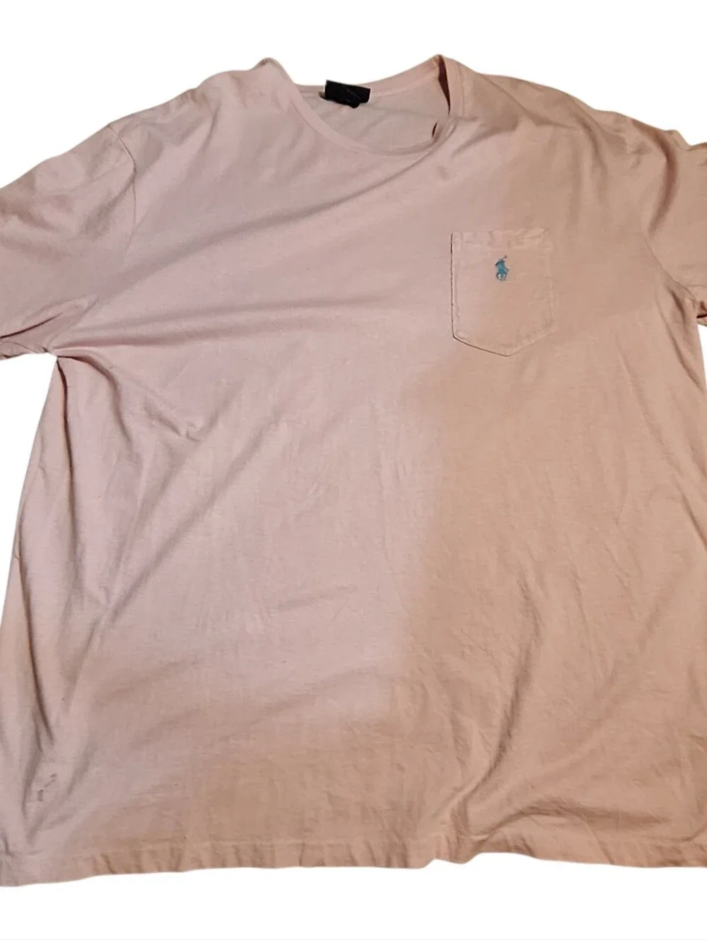 Polo Ralph Lauren Men's Classic Fit Jersey Pocket T-Shirt - Pink - Size XL